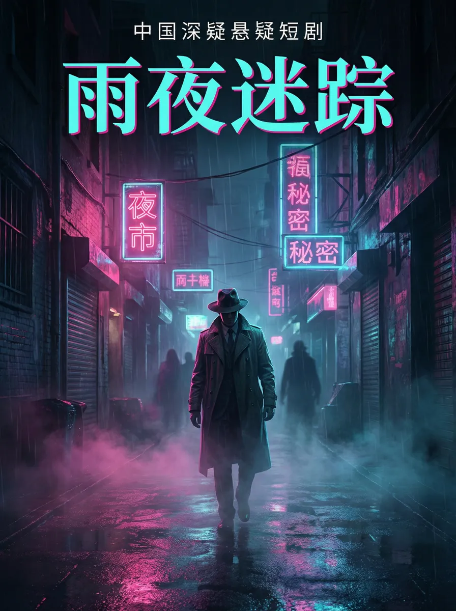 laowang vip 悬疑追踪短剧 - 雨夜迷踪海报